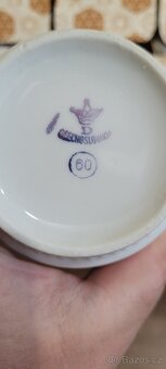Karlovarský porcelán rok 1966, originál balení nepoužité - 3