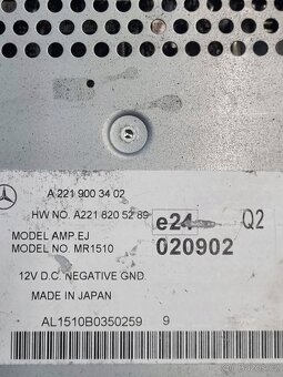 MERCEDES ZESILOVAČ tuner w221 A2218205289 - 3