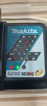 Nabíječka 7,2až18V, pro Aku baterie Makita, nová. - 3