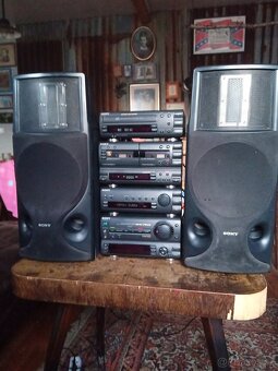 Sony system MHC 7900 + aktiv repro SA-H7900 - 3