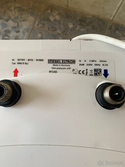 Prodám betlakový bojler Stiebel Eltron 5L - 3