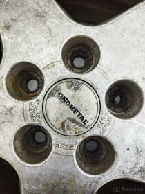 3 ks retro ALU kola mercedes 5x112r15 - 3