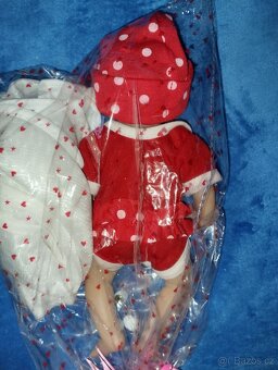 Celosilikonová reborn holčička 25 cm NOVÁ - 3
