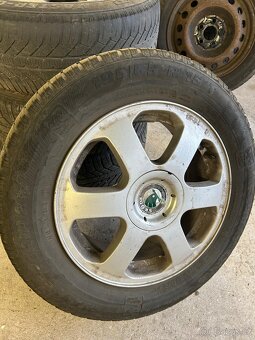 Alu kola 5x100 se zimním pneu 195/65/R15 - 3