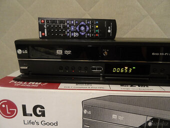 COMBO-LG RCT699H-DVD rekordér+VHS video- Kopíruje VHS na DVD - 3