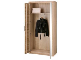 Předsíňová/chodbová stěna - Divoký dub masiv - 3