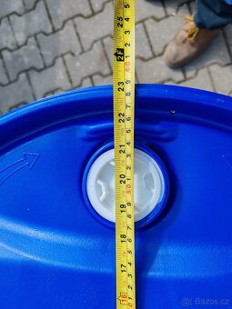 Plastový sud, Sudy z plastu, modré sudy - 3