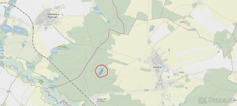 Prodám lesní pozemek v katastrálním území Jílovice u Trhovýc - 3