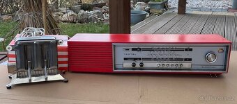 Retro set – rádio Europhon 723 TB.4 + opékač topinek ZNAK (Č - 3