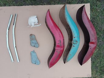 Jawa 50 pionýr bříško,Revmaplech,nášlapy,tunel, polička, řid - 3