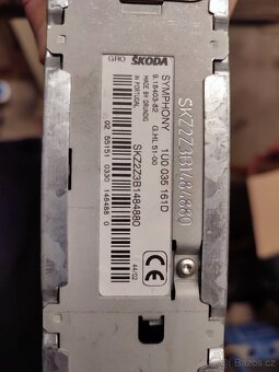 Autorádio škoda symphony - 3