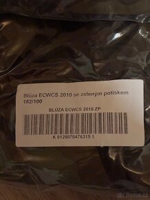 Ecwcs Ačr nový kalhoty ,kabat - 3