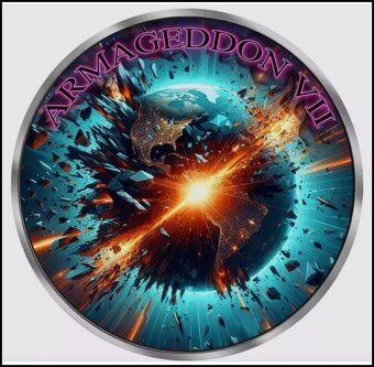 GRIM REAPER Death Maple Leaf Armageddon VII 1 Oz Silver Co - 3