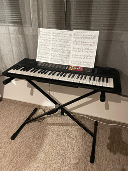 Klávesy Yamaha PSR F51 + stojan - 3