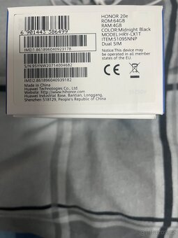 Prodám Honor 20 E - 3