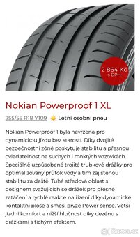 Letni pneu 255/55 R18 Nokian - 3