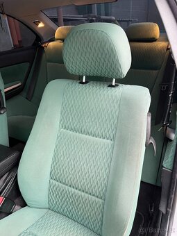 BMW E46 Coupe Interiér CLOTH FLOCK ,,RAUTE,, MINT GREEN - 3