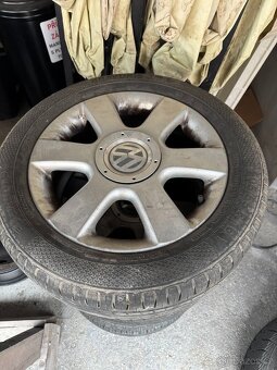 Originální Alu kola, zimní gumy VW GOLF 5 - 3