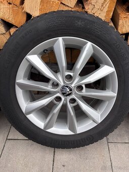 Alu kola 16" Škoda Minoris 5x112 pneu 205/55R16 - 3