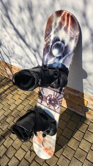 Snowboard 130, vázání, boty 39-40 - 3