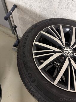 Originální kola VW Linas R16, letní Barum 205/55 R16 - 3