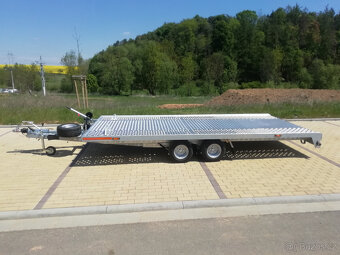 Sklopka hydraulika, ALU plocha 450x210cm, 2700/680kg, výbava - 3