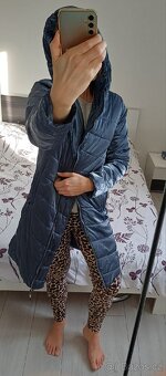Zimní prošívaný kabát/ bunda - 3