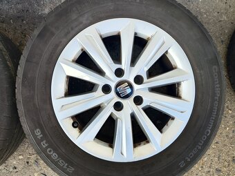 16"letní alu sada 5x112 origo Seat Alhambra VW Sharan 215/6 - 3