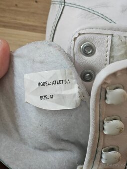 bílé brusle 37 - 3