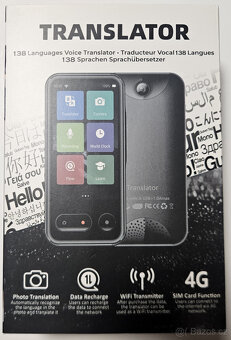 Hlasový a textový překladač TRANSLATOR Anobic VTF2 - 3