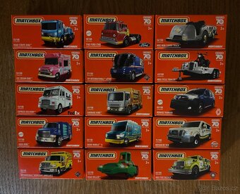 Matchbox Grabs 70 years box nové - 3