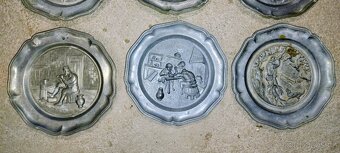 Cínové talíře - 3