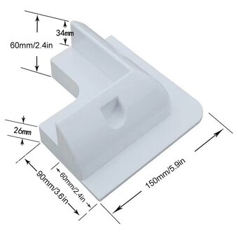 Držák solárních panelů 6 ks - 3