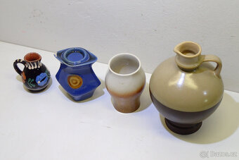 4x Keramické předměty - 3