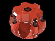 Hydraulická ruka - polypový drapák pro kovošrot - 3