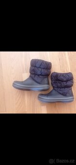 Crocs černé sněhule - 3