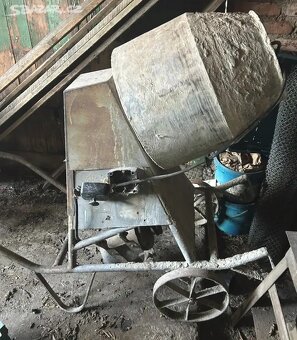 Míchačka na maltu - funkční - 3