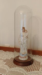 Starožitná porcelánová soška Panny Marie s Ježíškem - 3