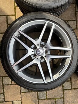 AMG Mercedes R 19, alu kola original, TOP, jako nové - 3