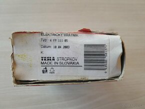 Elektrický vrátník - TESLA 4FP 111 05 - 3