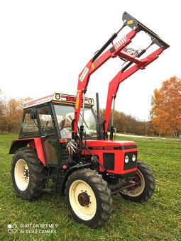 MONTÁŽ ČELNÍHO NAKLADAČE NA TRAKTORY ZETOR-. - 3