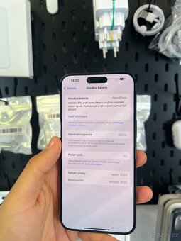 iphone 15 pro max 256gb 100% baterie - 3