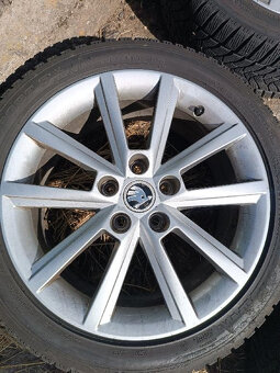 Alu kola 6,5Jx17H2, 5x112, ET49 orig. Škoda Octavia 3 - 3