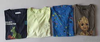 4x chlapecké tričko velikost 152 (Zara) a 158 (Next) - 3
