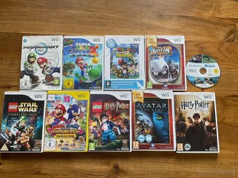 Nintendo wii včetně příslušenství a her - 3