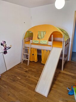 Dětská postel masiv bříza - 3