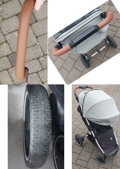 PETITE&MARS Kočárek sportovní Royal Silver Iron Green - 3