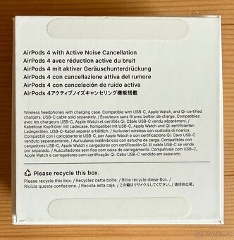 Prodám sluchátka Apple AirPods 4 ANC - 3