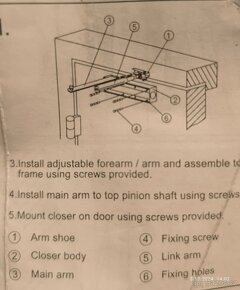Brano zavírání dveří - 3