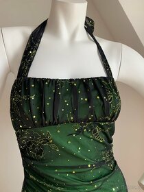 Krásné plesové šaty,1x použité,vel.38 - 3